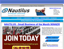 Tablet Screenshot of nautilusalton.com